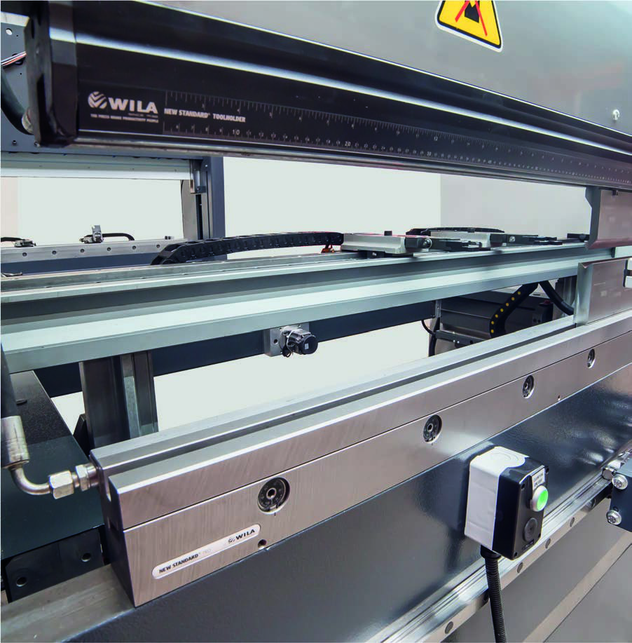 WILA New Standard tooling on Dener press brake