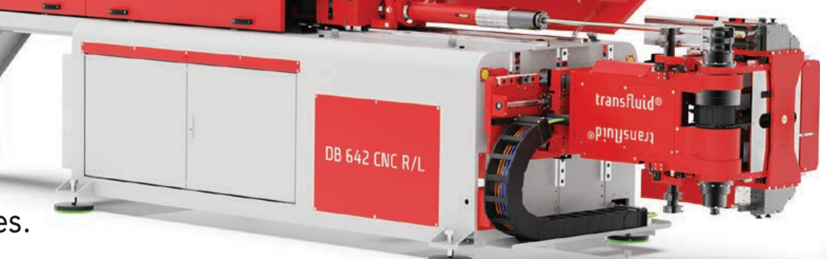 DB 2060 CNC R/L t bend, Mandrel Bending Machines, Right/Left with CNC Control